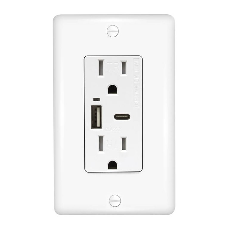 Front-close-up-of-CZ-09-USB-outlets-with-white-wall-plate