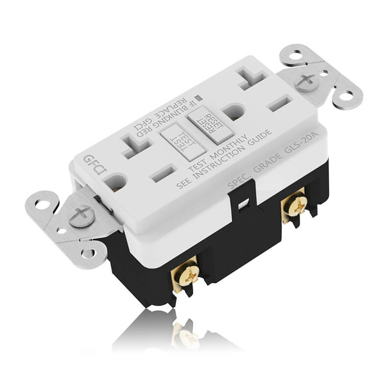 Overhead GLS-20A GFCI Outlets with all details