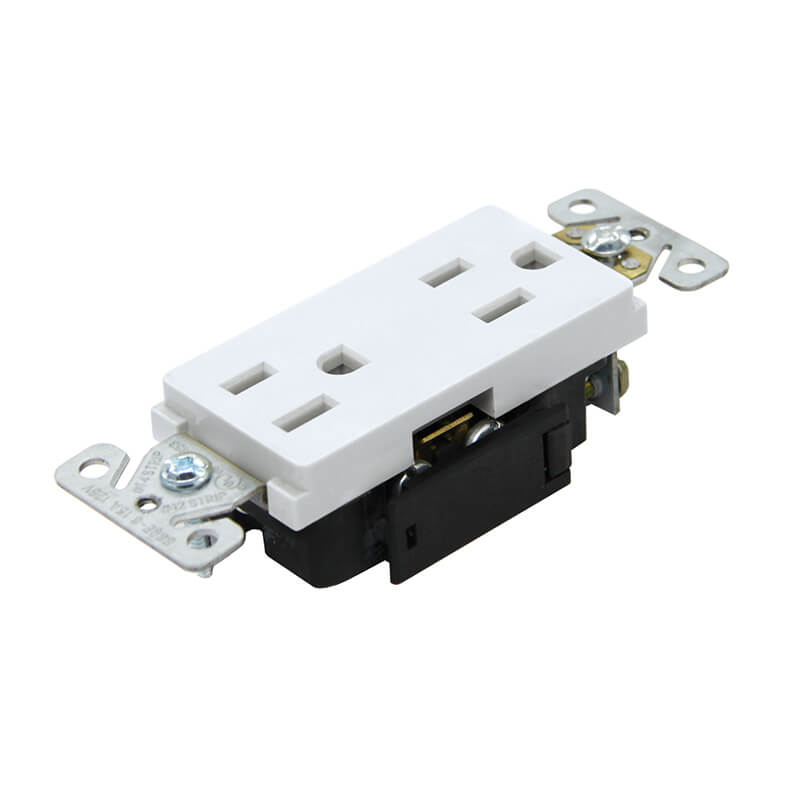 Overhead SSRE-6 15A Duplex Receptacle with all details